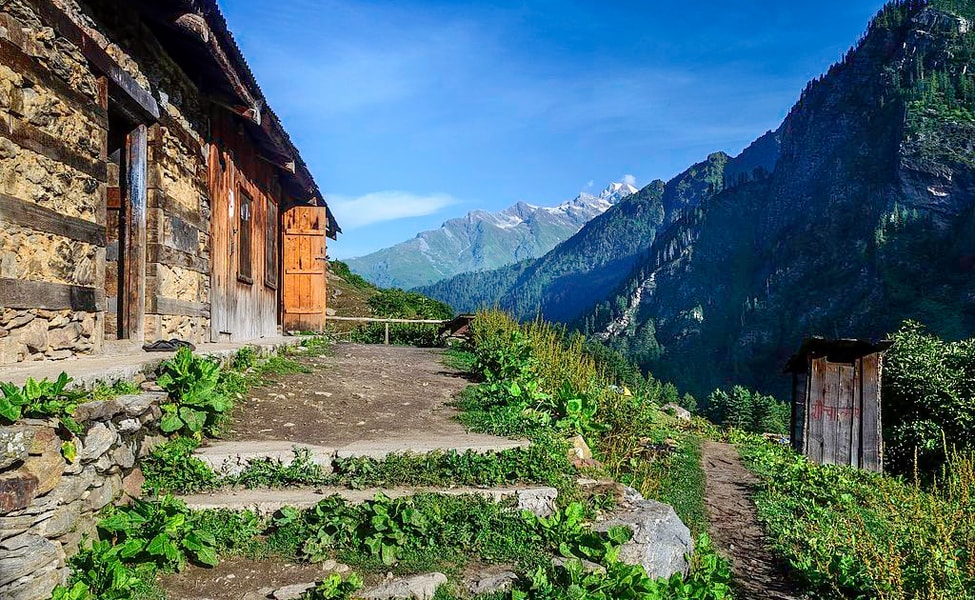 You definitely should choose 5 treks to the Himachal villages