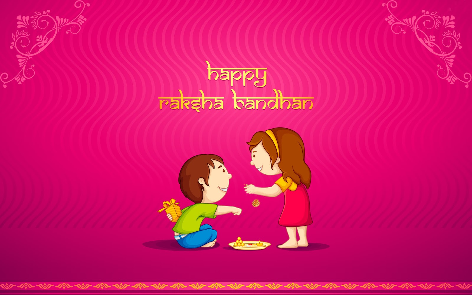 Raksha Bandhan celebrations at home