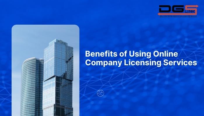 Benefits of Using Online Company Licensing Services