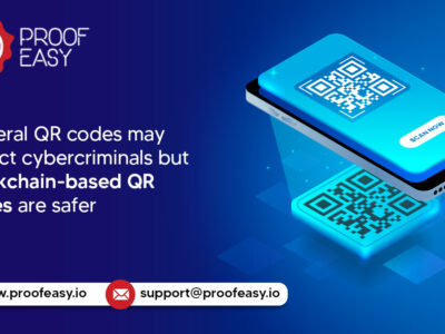 blockchain secure QR codes