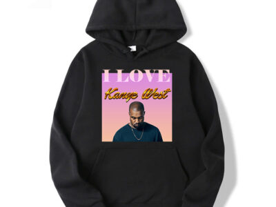 I Love Kanye West Poster Hoodie