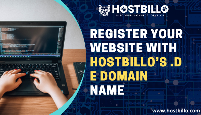 Register Your Website With Hostbillo’s .de Domain Name