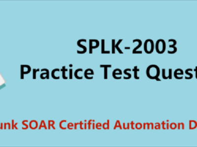 Splunk SPLK-2003 Braindumps