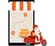 online food delivery in the pas
